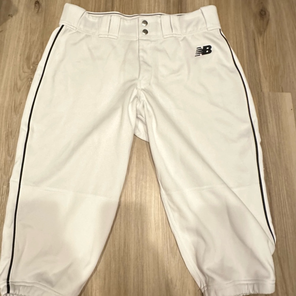 New Balance Mens White Athletic Pants